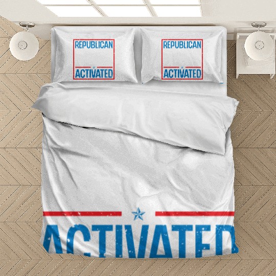 Republican Mode Activated American Voter Voting Bedding Sets
