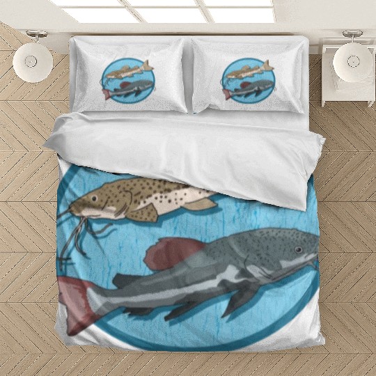Catfish Fisherman Catfishing Catfishes Bedding Sets