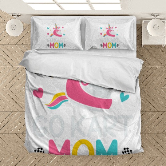 Go Kart Racing Female Go Kart Racer Bedding Sets