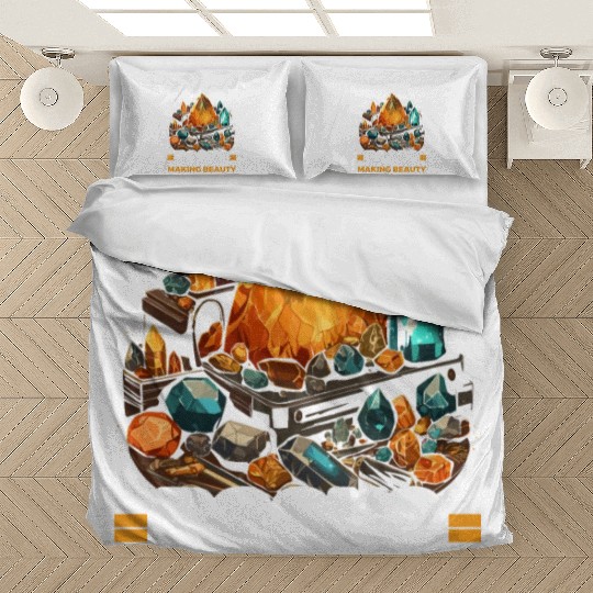 Lapidary Artist Gemstone Stone Collecting Stone Bedding Sets