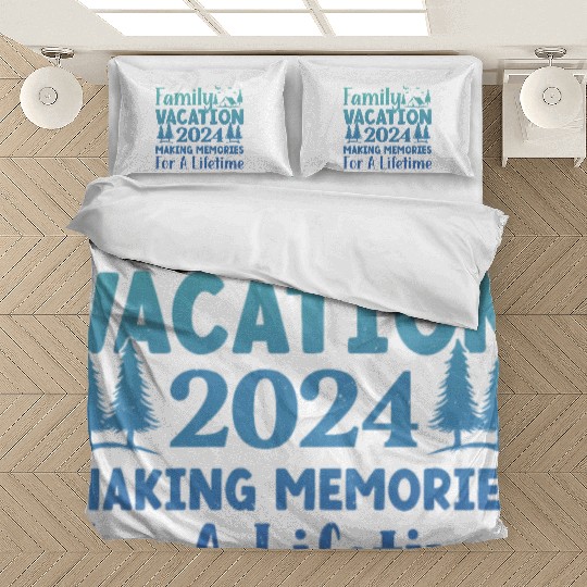 Summer Family Vacation Making Memories Bedding Sets