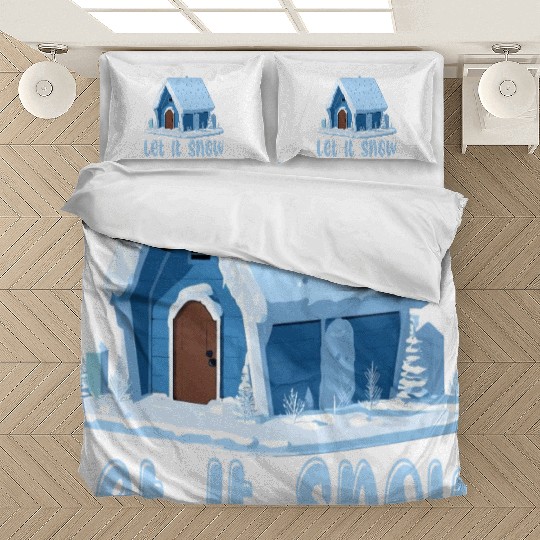 Let It Snow Winter Bedding Sets