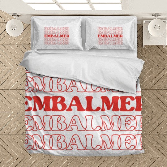 Embalmer Mortician Funeral Director Undertake Bedding Sets