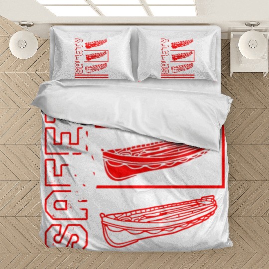 Titanic Bedding Sets, Safety First Bedding Sets, Gift For Sailor