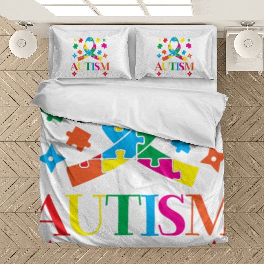Autism Ninja Asperger Syndrome Spectrum Autistic Bedding Sets