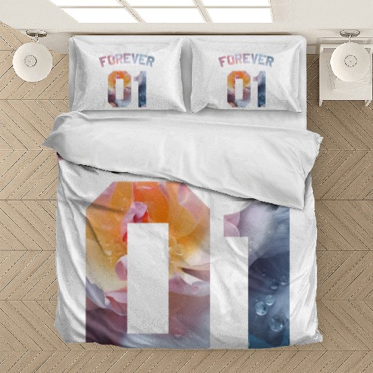 Flower Best Friends for 3 - FOREVER 01 Bedding Sets