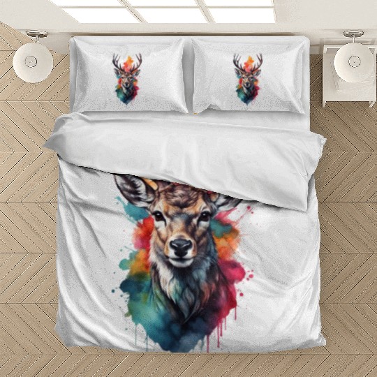 Colorful Swamp Deer Bedding Sets