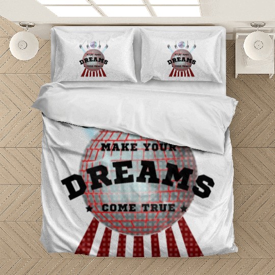 Make Your Dreams Come True with Disco Ball Design Bedding Sets