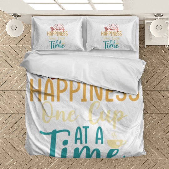 Brewing happiness, one cup at a time Tea Bag Tea D Bedding Sets