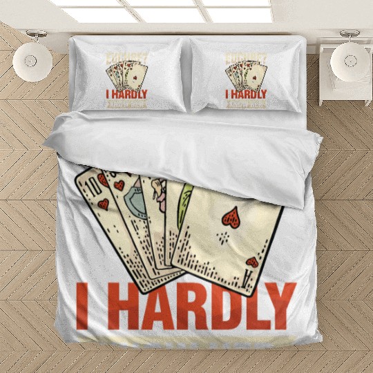 Euchre I Hardly Know Her for Euchre Player Bedding Sets