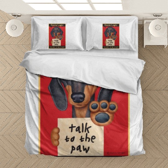 Dachshund Logic Bedding Sets