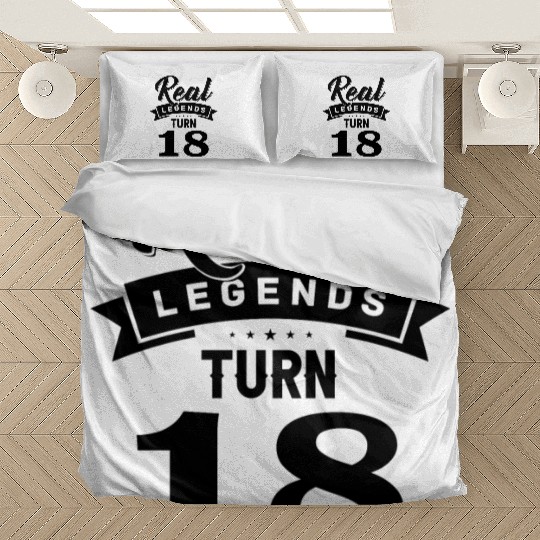 Real Legends Turn 18, 18th Birthday Bedding Sets