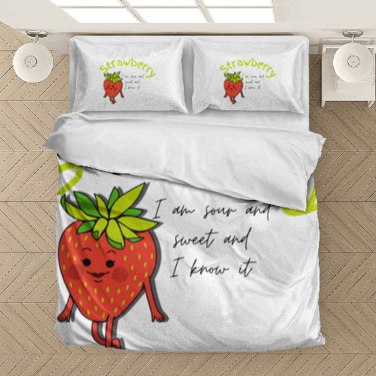 Strawberry - I am Sour and Sweet Bedding Sets