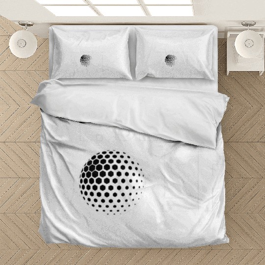eat sleep golf Bedding Sets