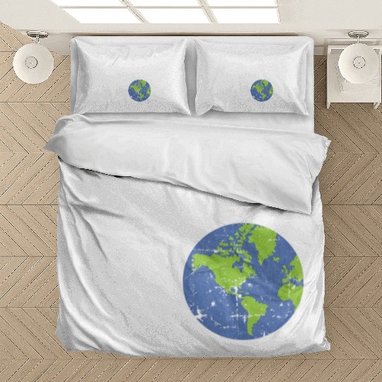 Save the earth In this economy Climate change Bedding Sets
