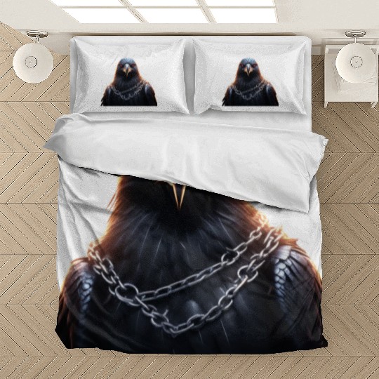 Eagle Caged Thunder: A Heavy Metal Eddie Bedding Sets