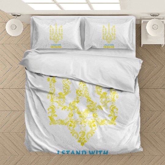 UKRAINE, I STAND WITH UKRAINE Bedding Sets