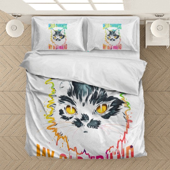 Hello Darkness My Old Friend Bedding Sets