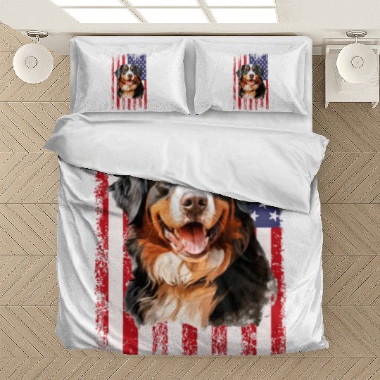 bernese mountain dog Bedding Sets