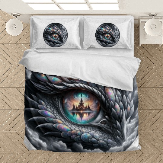 Mystic Vision The Celestial Dragon s Gaze Bedding Sets