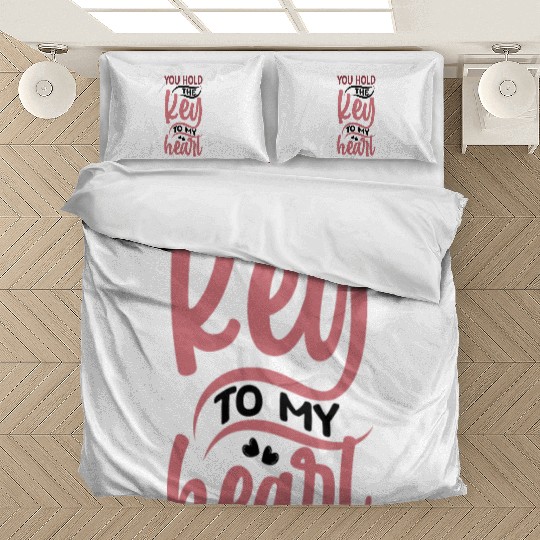 You hold the key to my Heart Bedding Sets