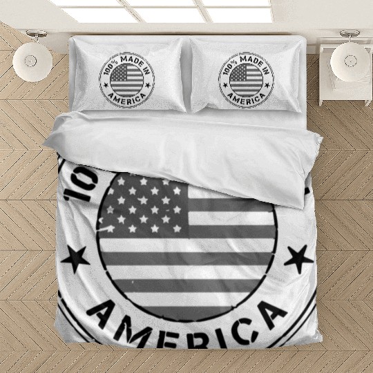USA Made in America flag Bedding Sets