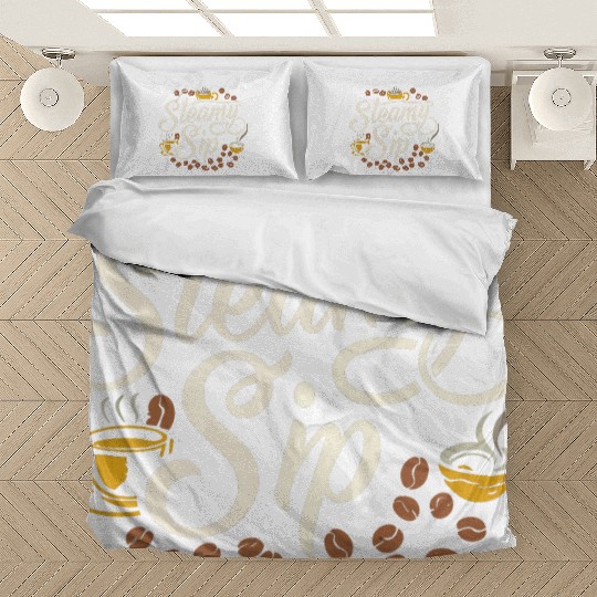 Steamy Sip, Daily Fuel Bedding Sets