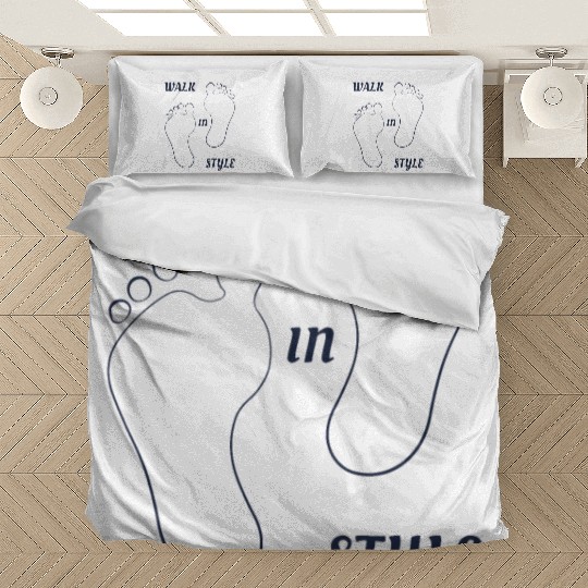Walk in style - Navy Blue Bedding Sets