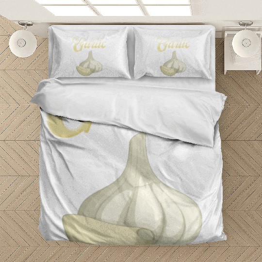 Garlic lover, Garlic Head, Garlic gift Bedding Sets