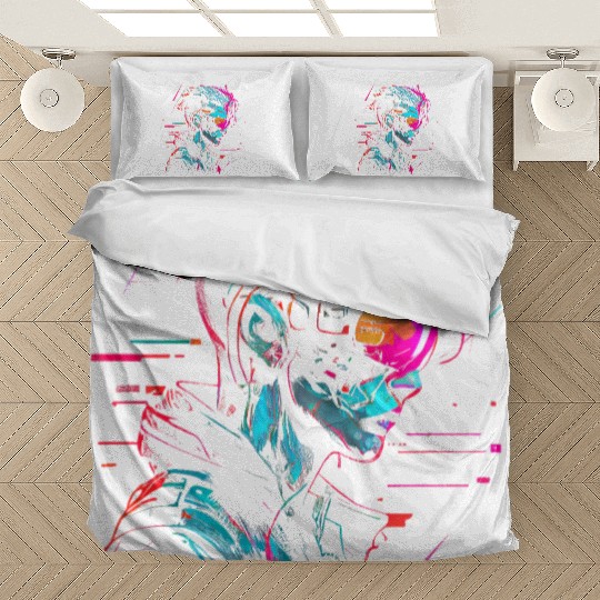 Cyber punk VR Glasses Bedding Sets