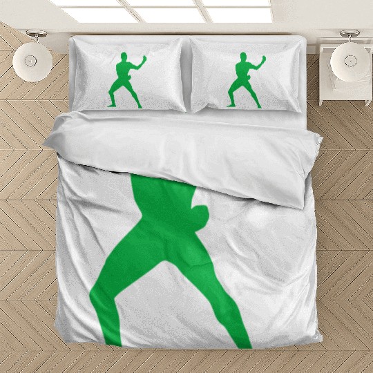 Israel Adesanya Green Active Bedding Sets