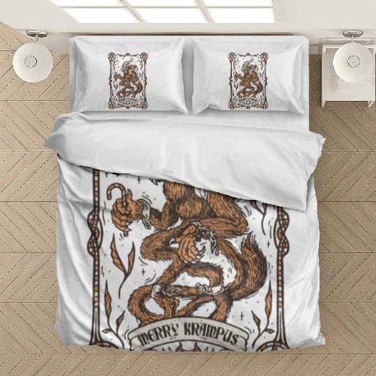 Merry krampus Bedding Sets