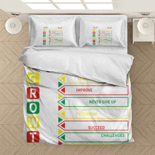 Growth Mindset Definition Black History Month Bedding Sets