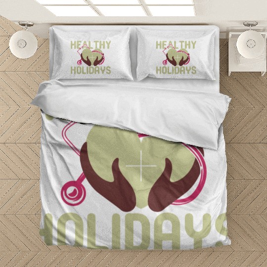 Healthy Holidays Bedding Sets