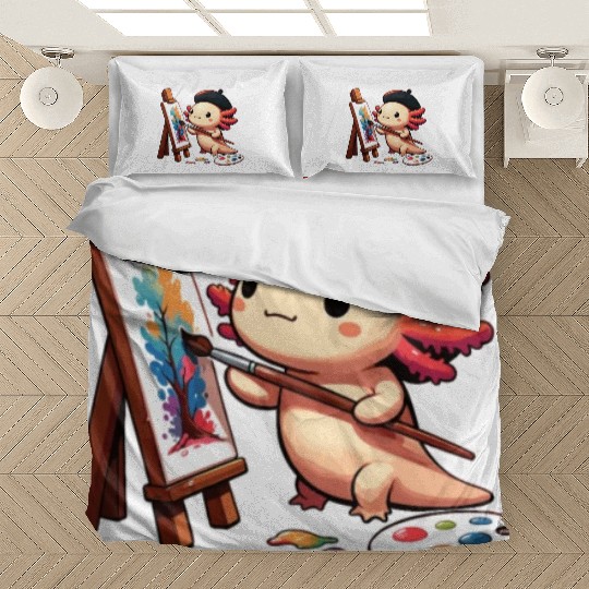 Painter Art Artist Axolotl Bedding Sets