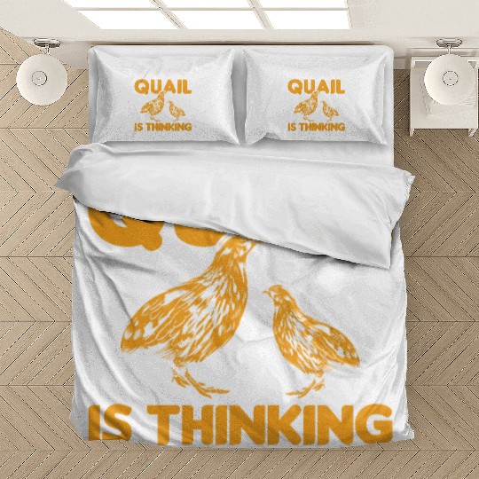 Warning Quail Breeding Breeders Bedding Sets