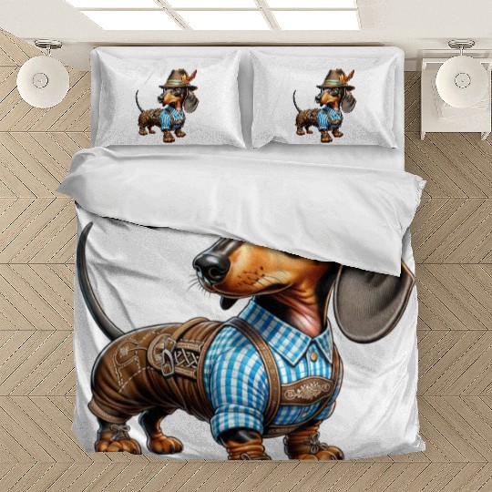 Dachshund dog Bayern Bedding Sets