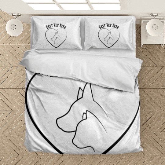 Best Vet Ever| Veterinary Technician Pet Doctor Bedding Sets