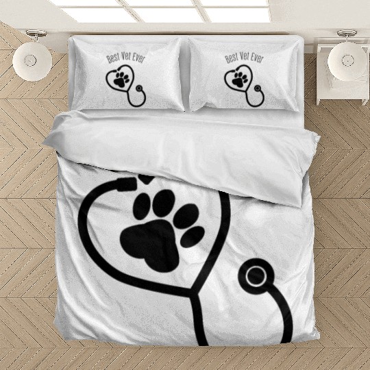 Best Vet Ever Veterinary Technician Animal Doctor Bedding Sets