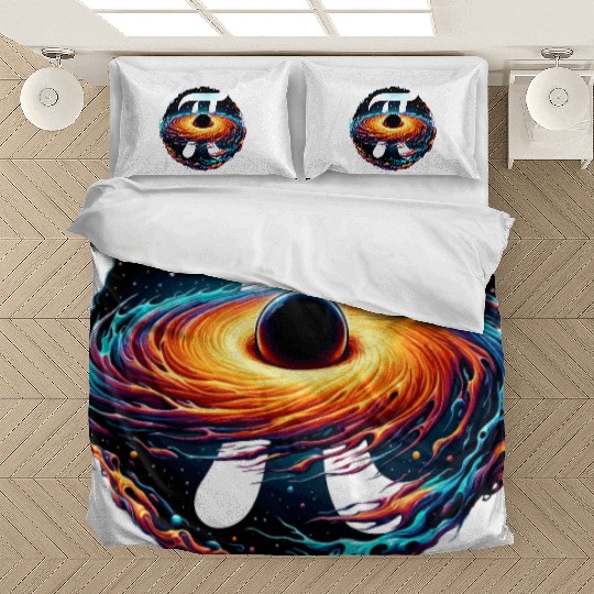 Funny Pi Day 2024 3,14 Pi Number Symbol Math Bedding Sets
