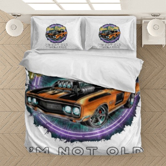 Timeless Neon Statement Bedding Sets - Hot Rod