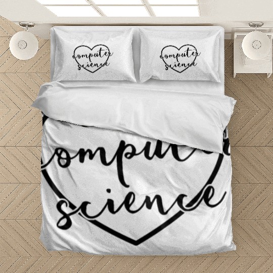 Computer Science Heart Computer Science Teacher Bedding Sets