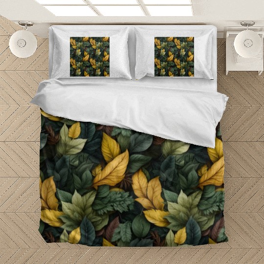 Fall Leaves Pattern Bedding Sets