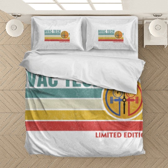 HVAC Technician Limited Edition Funny HVAC Mechani Bedding Sets