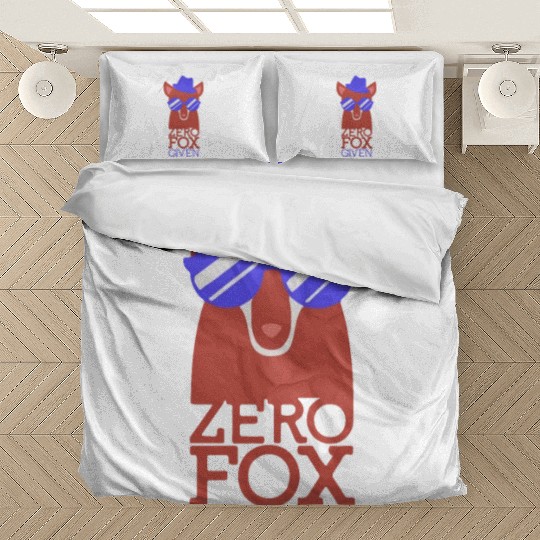 Zero Fox Given - Hilarious Fox Bedding Sets