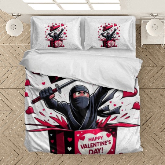 Ninja Valentine Surprise Bedding Sets