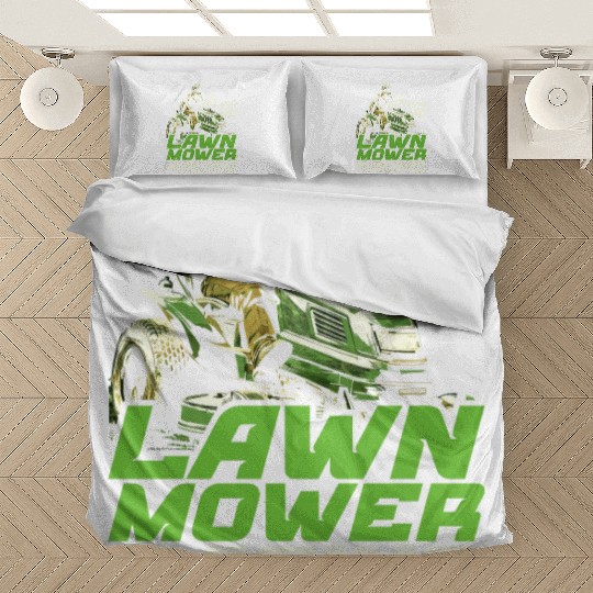 I'd Rather Be Lawn Mower Racing Lawnmower Bedding Sets