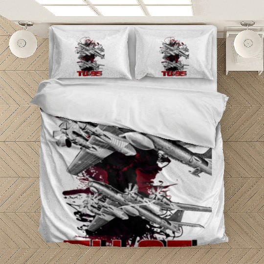 Tupolev TU-95 Heavy Russian Bomber Aircraft Bedding Sets