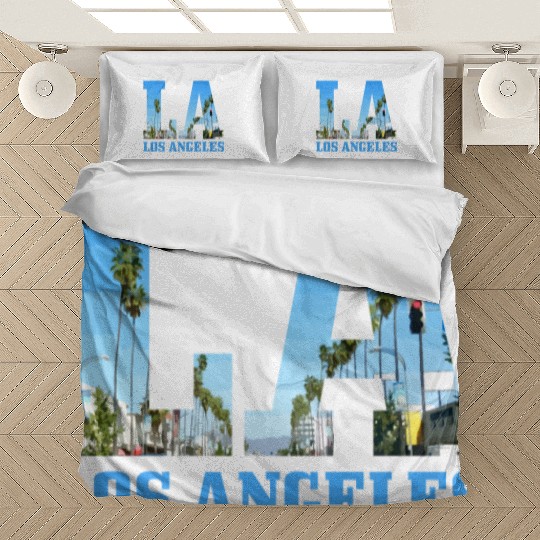Los Angeles California LA Gift Bedding Sets