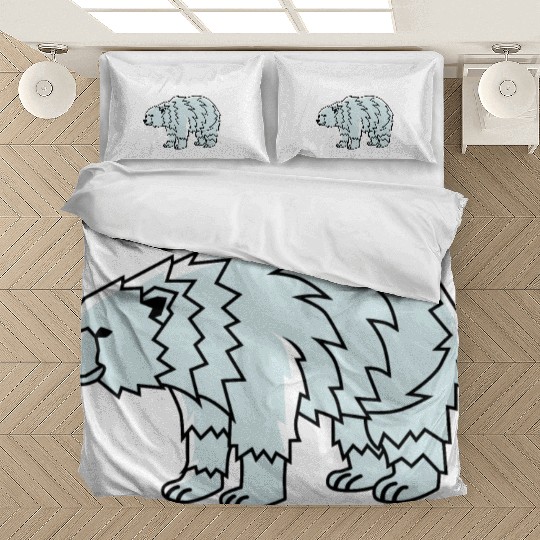 Tribal Polar Bear Indigenous Gift Bedding Sets